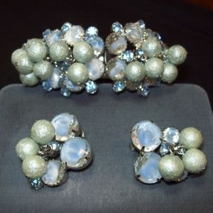 Vintage Earring & Bracelet Set